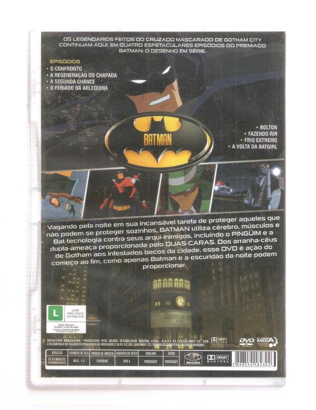 Dvd batman - o desenho em serie vol.4 - Carrinhos de Brinquedo